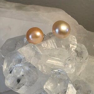 Perle d'eau douce - boucles
